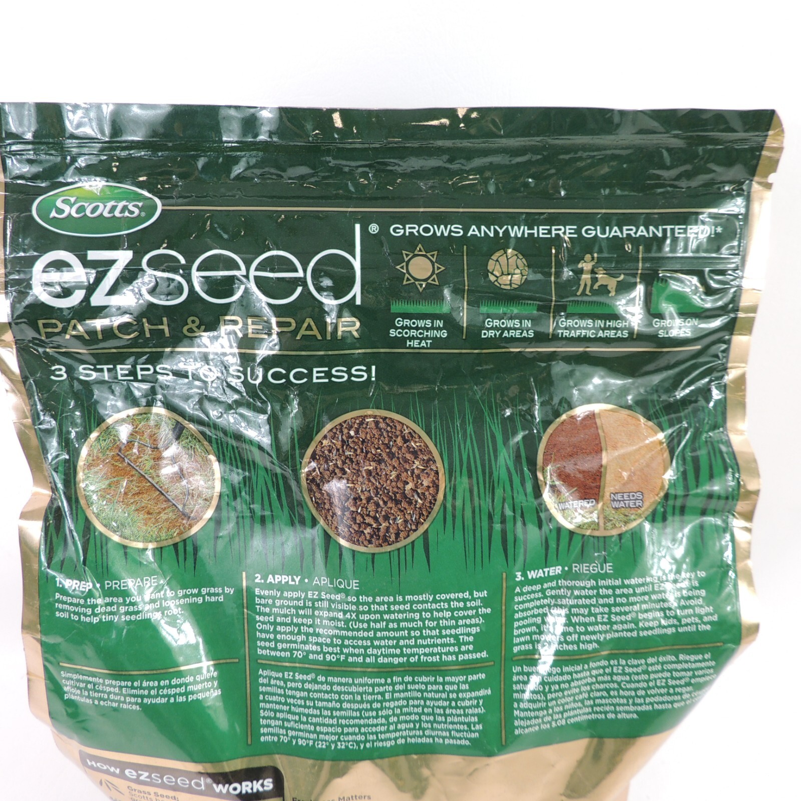 Scott’s Scotts EZ Seed Bermuda Grass Patch & Repair Seed Mulch & Fertilizer
