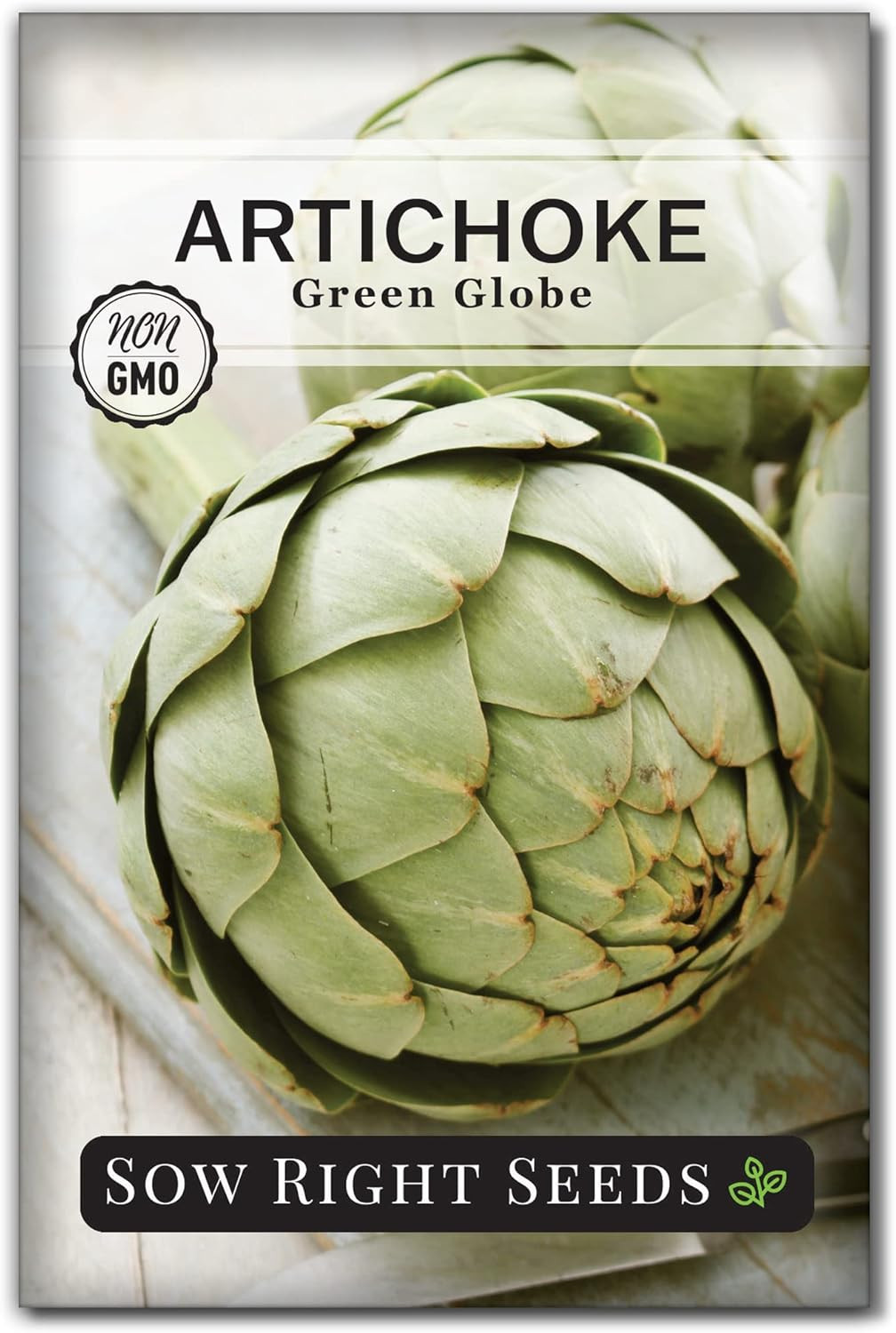 – Artichoke Green Globe Seeds for Planting – Non-GMO Heirloom Packet with Ins…