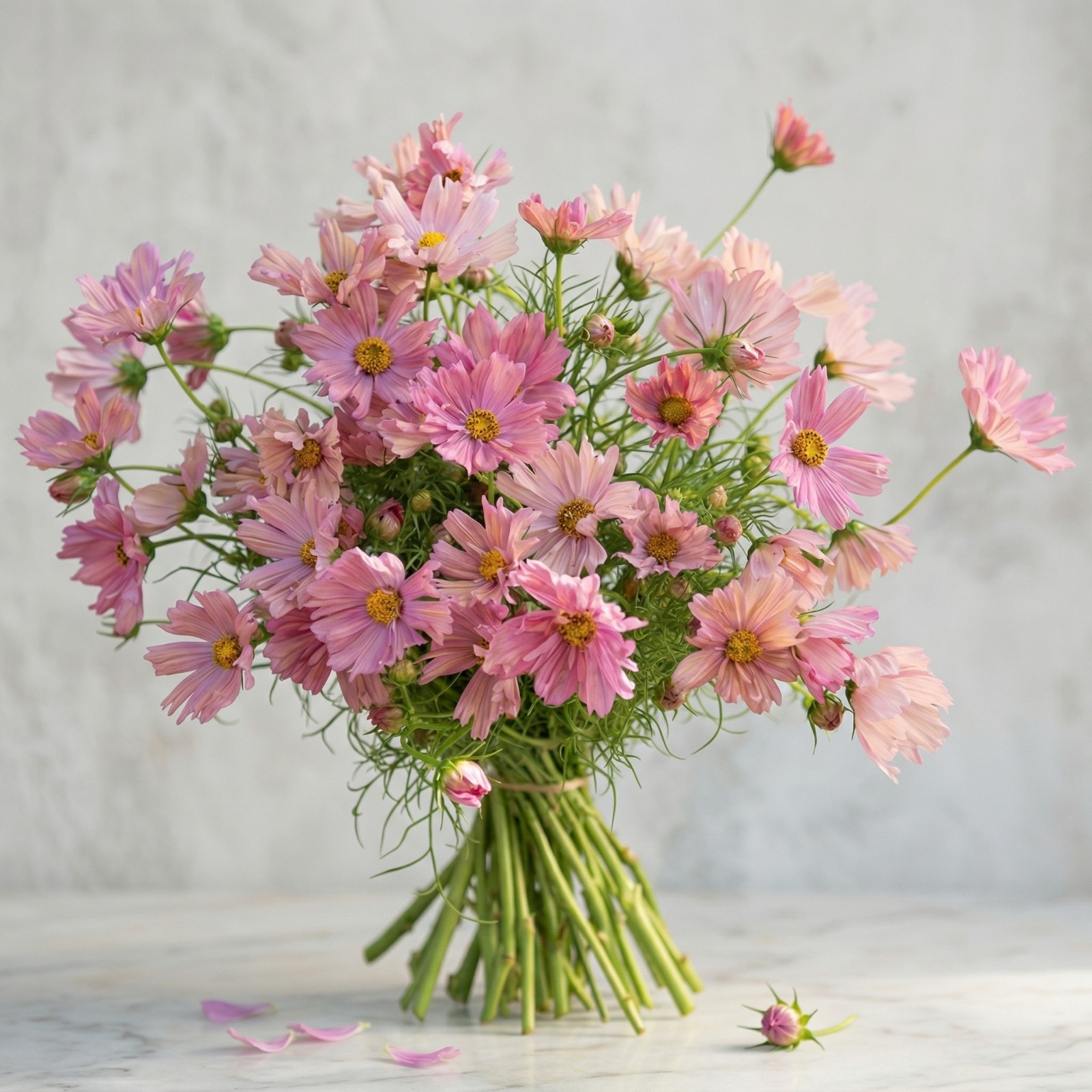 Designer Garden Bundle BLUSH LIME Zinnia Cosmos Cut Flower 4 Packs – 100 Seeds