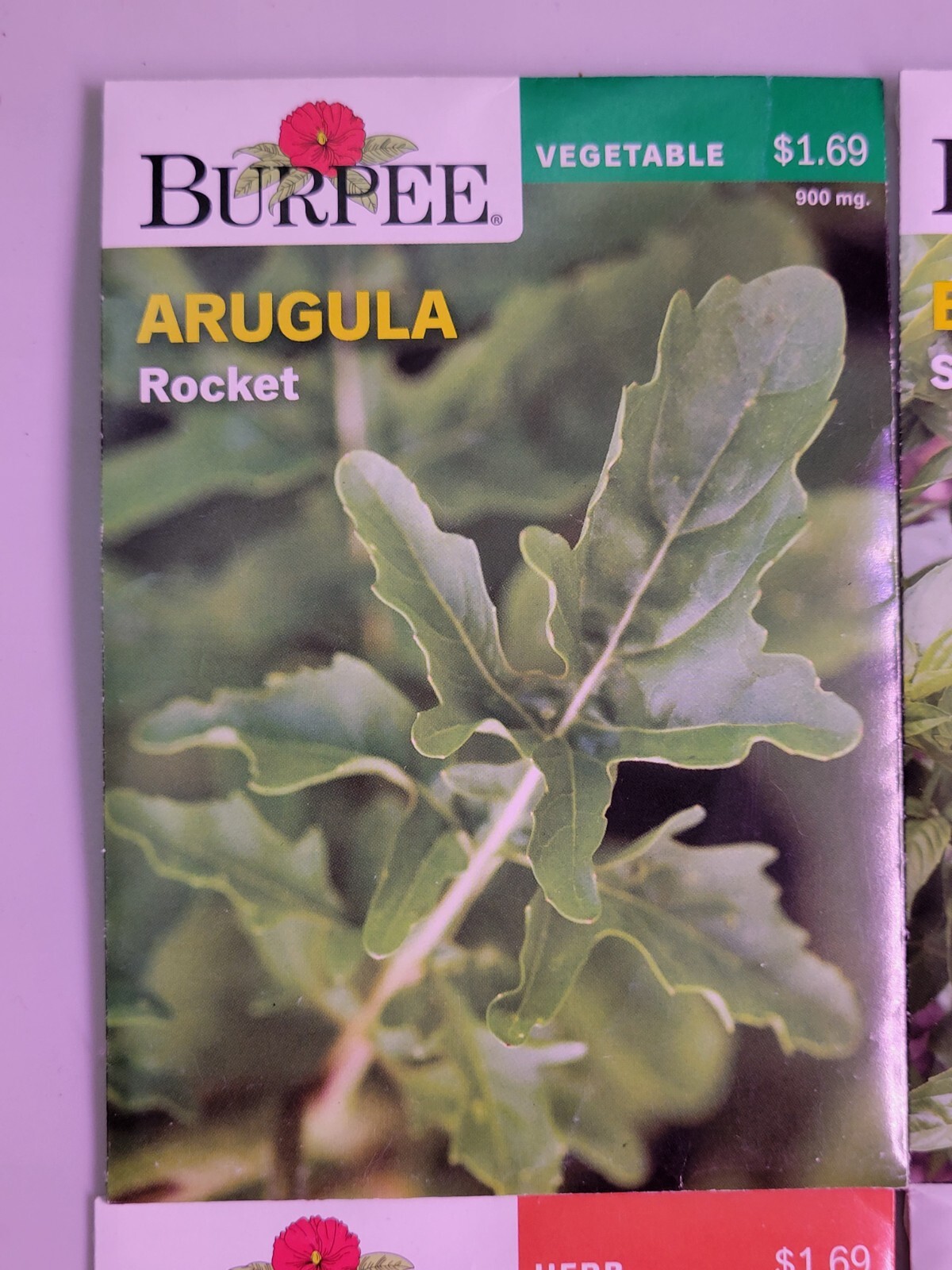 Burpee Herb Seed Assortment 1 (2021) New Sealed Inventory Guaranteed to Sprout