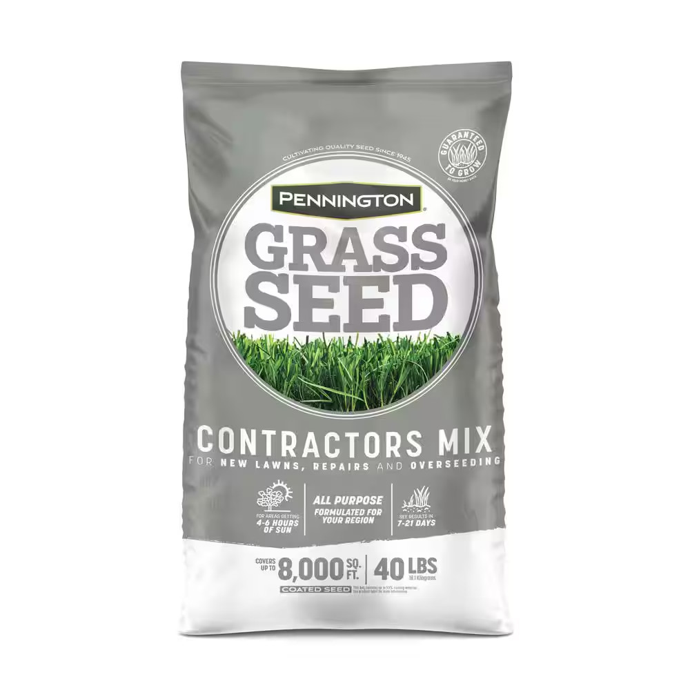 Northern Contractors Seed Mix 40 Lbs. 8,000 Sq. Ft. Bulk Grass Seed