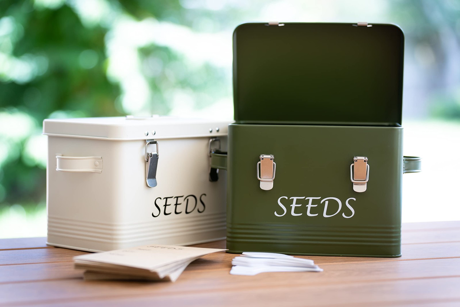 Storage Garden Packet Storage Organizer with dividers, Comes with 10 envelope…