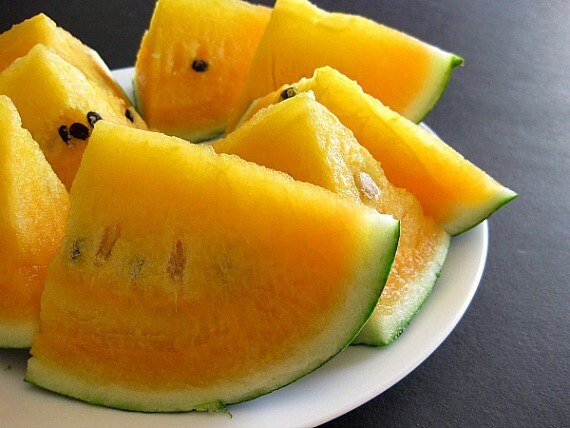 Watermelon Seeds Red-Yellow-Orange Meat Pecos Cantaloupe Seeds 100 Seed Mix Pac