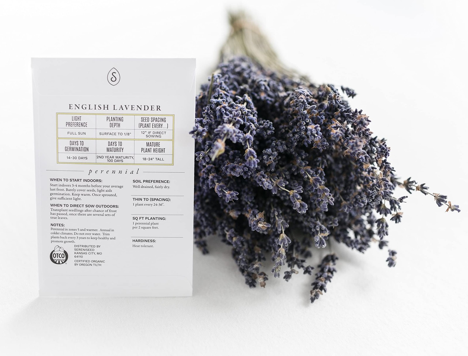 Certified Organic Herb Seeds (20-Pack) – Non GMO, Heirloom – Seed Starting Video