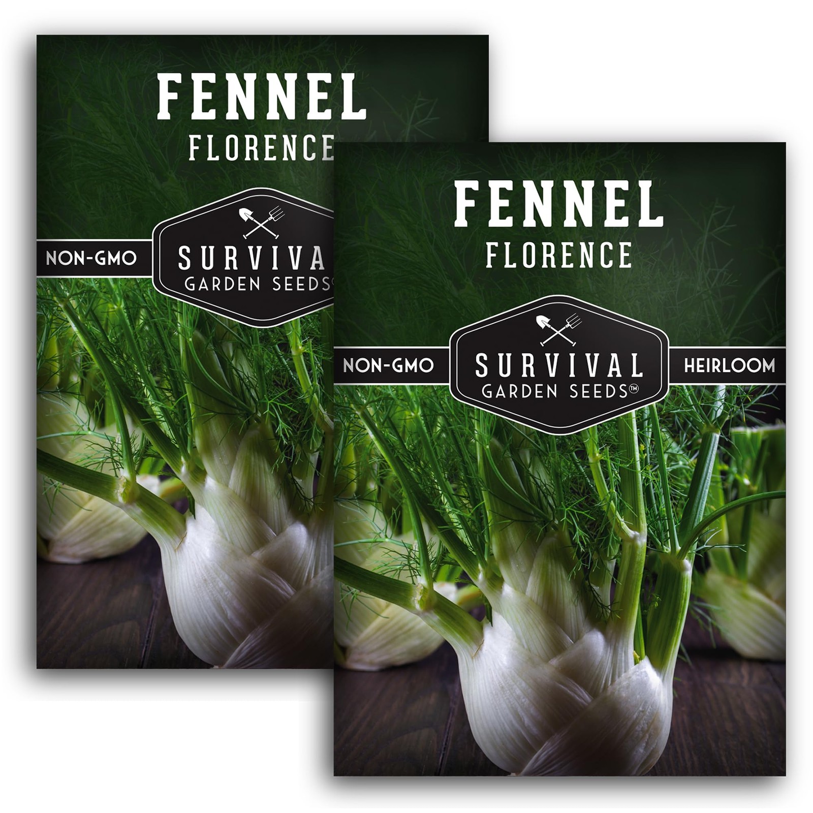 Heirloom Fennel Seeds for Planting NonGMO Vegetable Garden Seeds 2 Packs