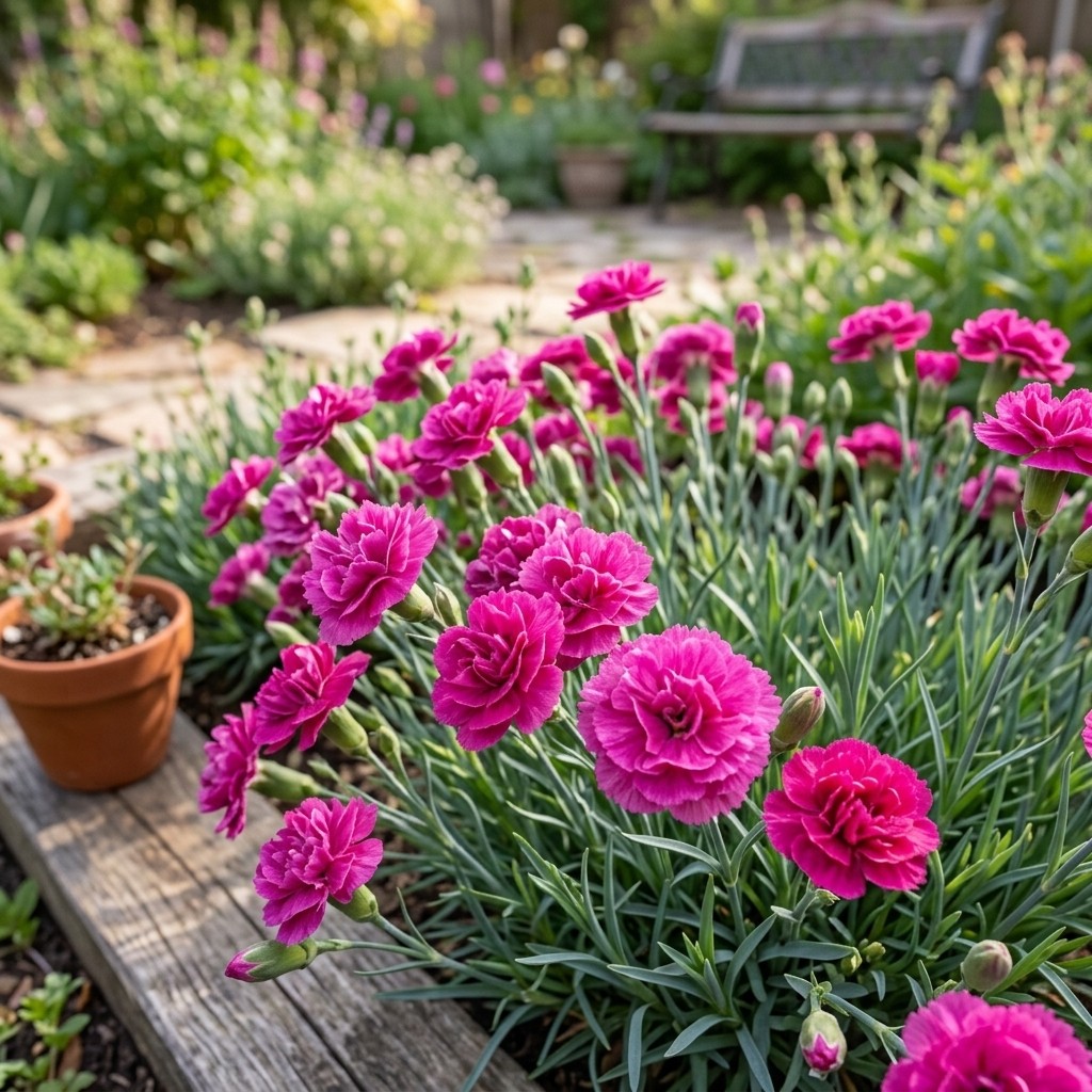 1000pcs Carnation Seeds Attractive Flower Plant for Garden Balcony Yard Use