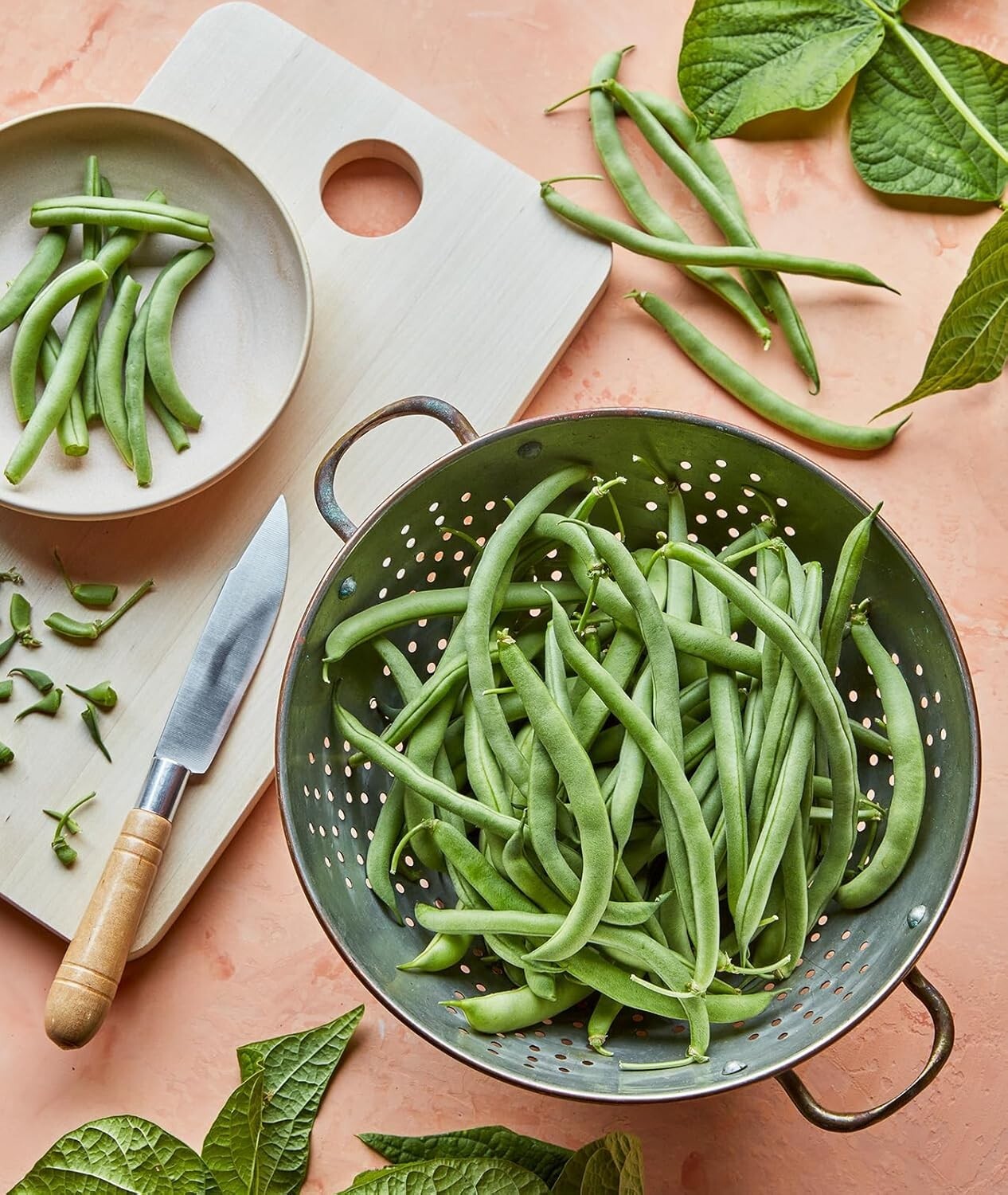 Blue Lake 274 Organic Heirloom Bush Bean Seeds – 8 Oz for Delicious Yields