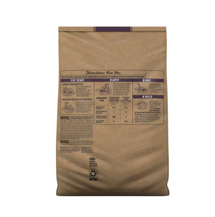 [FASH SALE] Scotts O.M. Scott & Sons Dichondra Grass Seed 1.5 lb (2 Pack) New