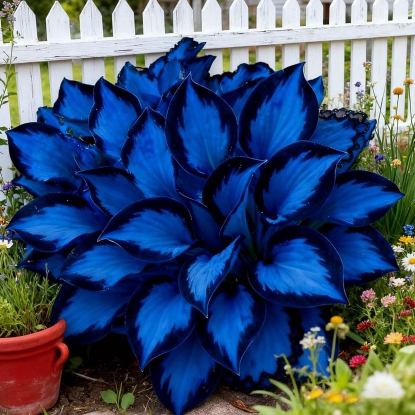 365+ Hosta Seeds for Planting Drought Tolerant Blue Hosta Plants Perennial Heart