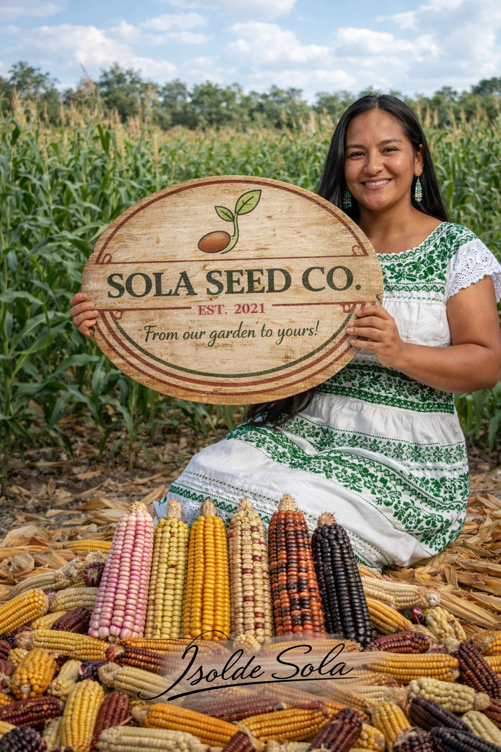 Pink Xocoyul Corn Seeds 25 Rare Heirloom Mexican Pink Maize Non GMO USA