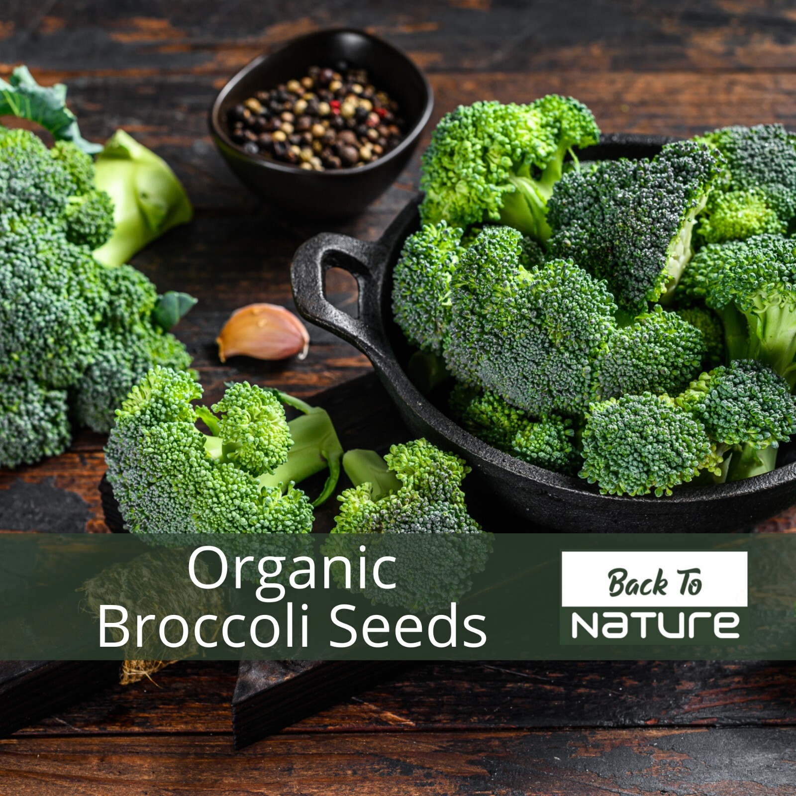 Broccoli – Seeds – Organic – Non Gmo – Heirloom Seeds – Vegetable Seeds