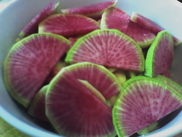 125 SEEDS – radish WATERMELON – great FUN for KIDS GroCo USA – BUY 15-SHIPS FREE