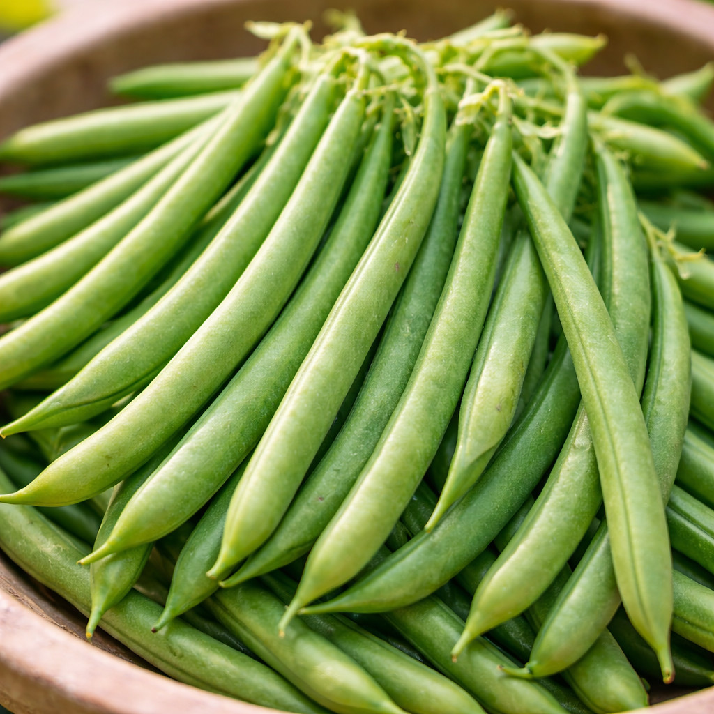 Organic Tendergreen Bush Bean Seeds| Heirloom Green Beans Compact Plant 25 seeds