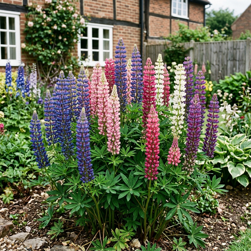 100 Russell Mixed Lupine Seeds for Planting – Premium Heirloom Seed