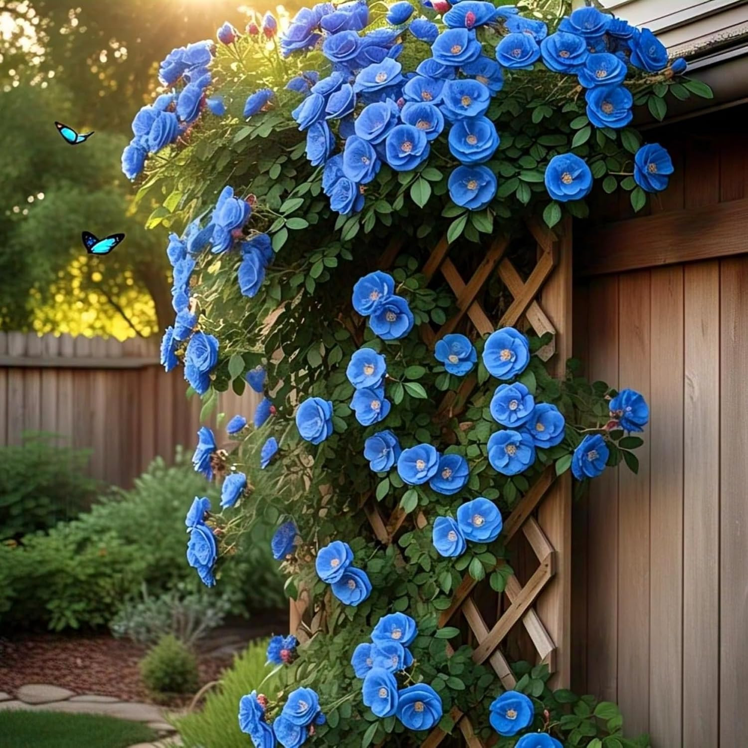 Climbing Rose Seeds for Planting – 300+ Mix Climbing Rose Rosa Bush Vine Climbin