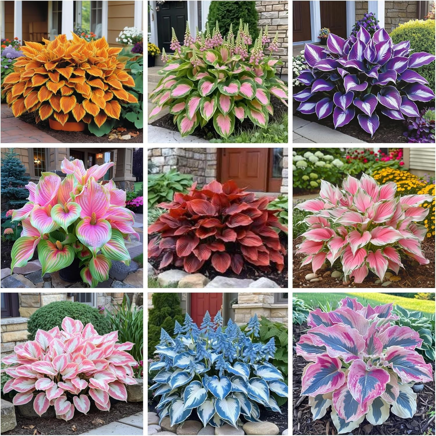 330+ Hosta Seeds for Planting – Perennial Hosta Seeds Outdoor Garden Attract Pol