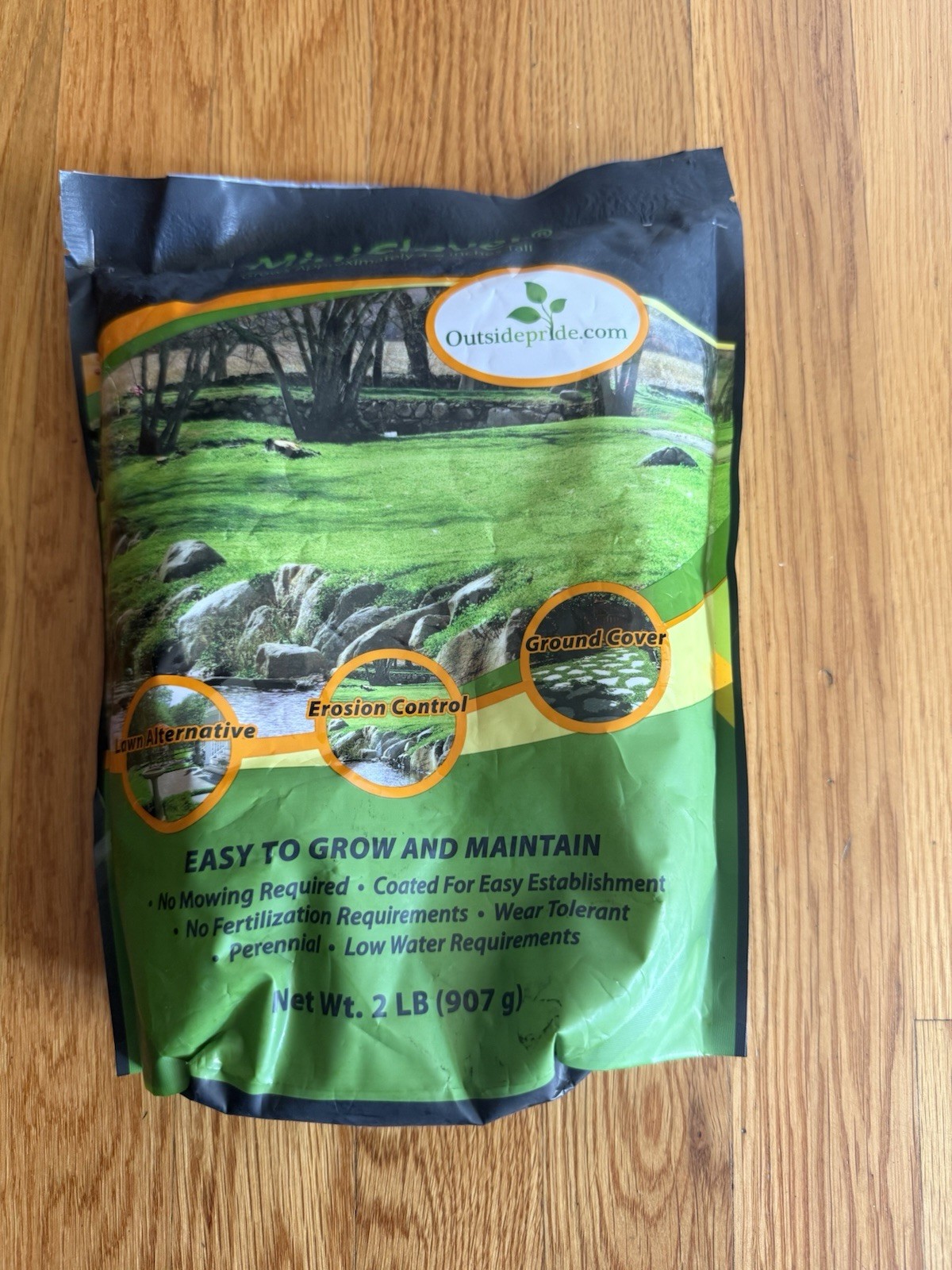 Perennial White MiniClover Seed – 2 lb. Dwarf, Small-Leaved, Drought & Wear